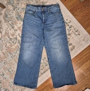J Crew Wide Leg Crop Sz 29